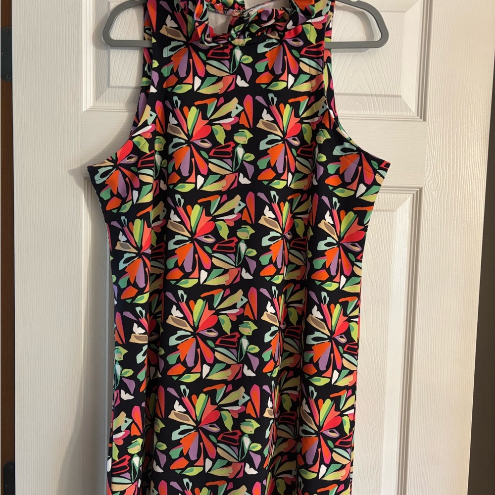 Chelsea Gunn Colorful Patterned Dress